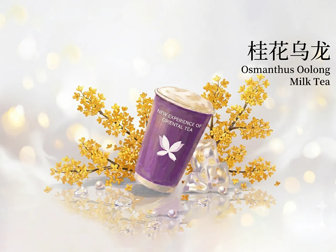 Osmanthus Oolong Milk Tea